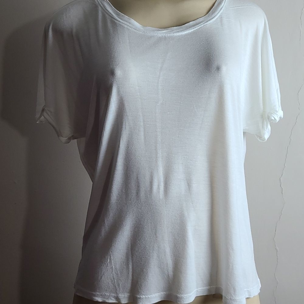 Forever21 Light White Shirt Size Small